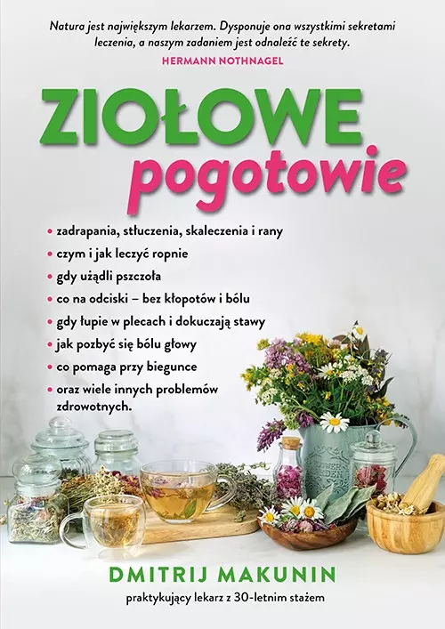 Ziołowe pogotowie - Książki