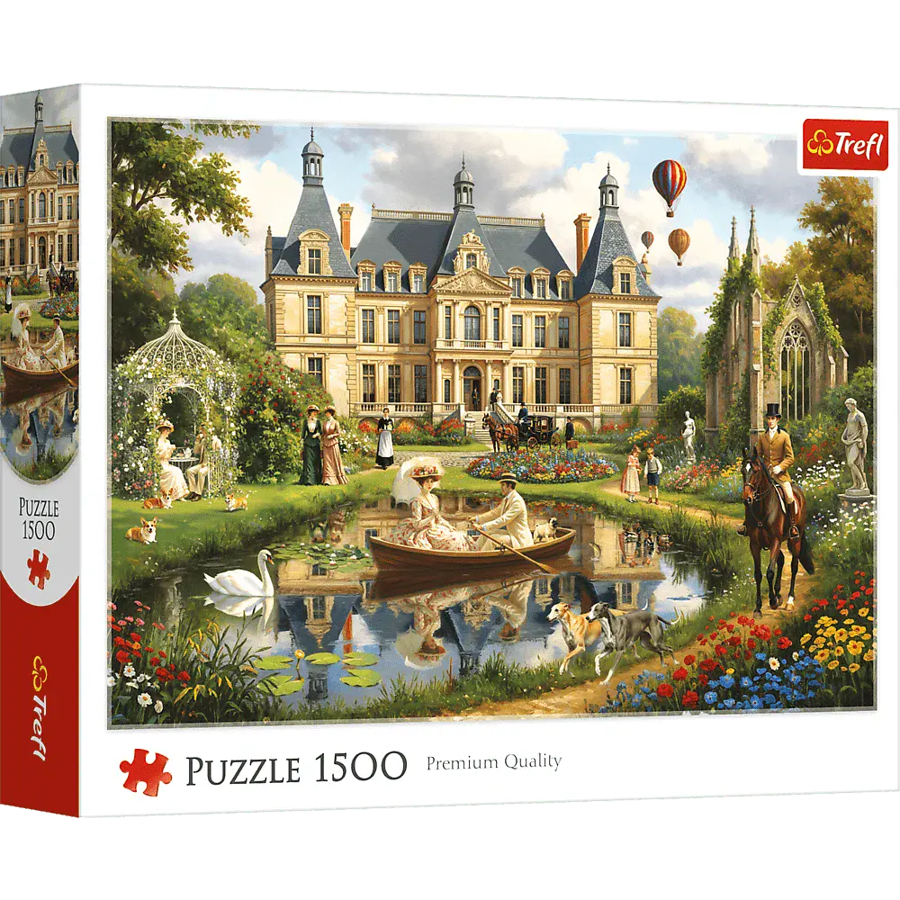 Puzzle 1500 elementów. Pałac nad wodą - Puzzle