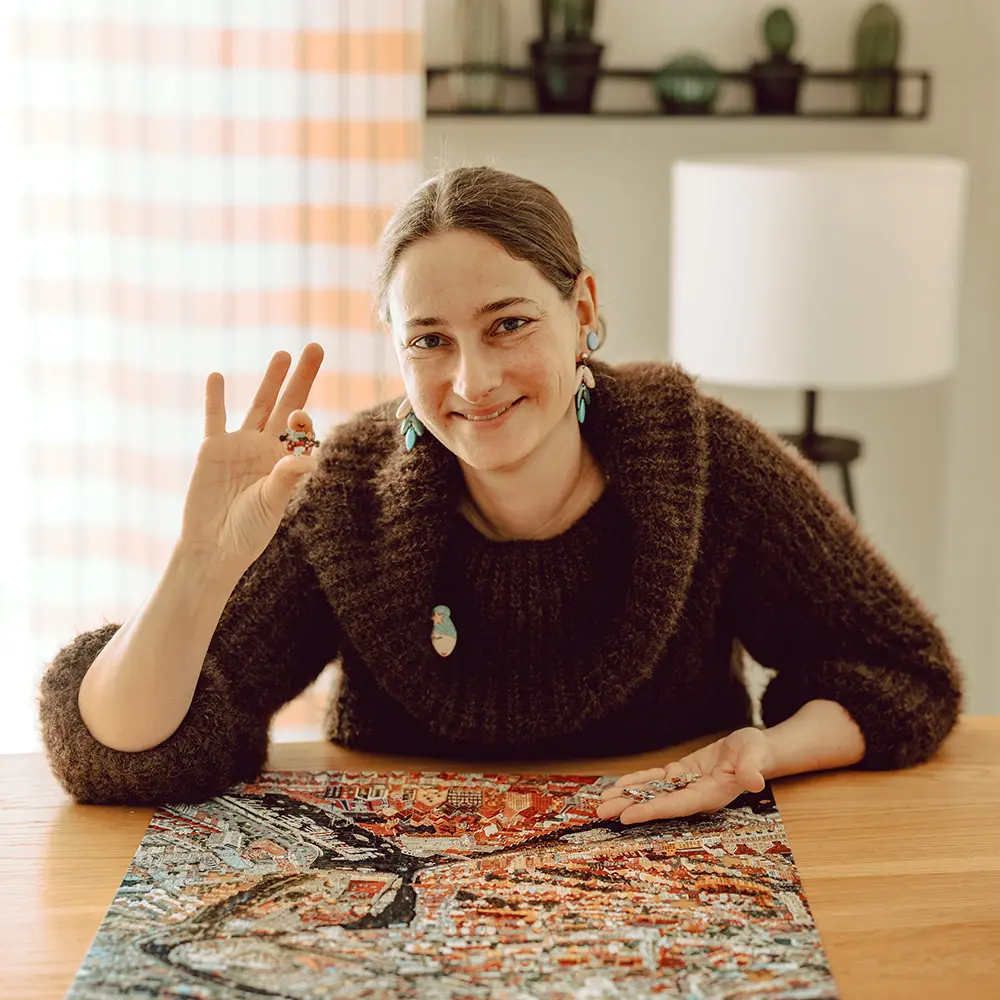 Puzzlove CzuCzu 1000 elementów. Miasto Gdańsk - Puzzle