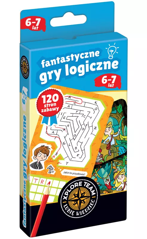 Xplore Team. Fantastyczne gry logiczne 6-7 lat - Gry