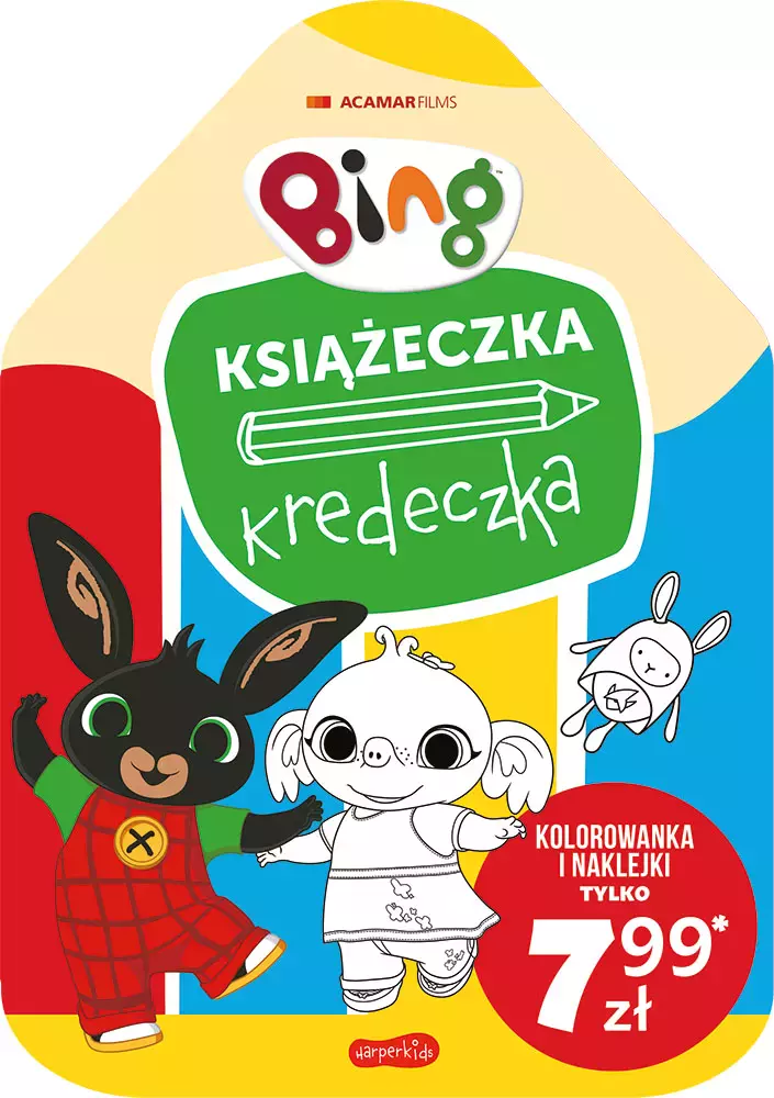 Bing. Książeczka kredeczka - Książki
