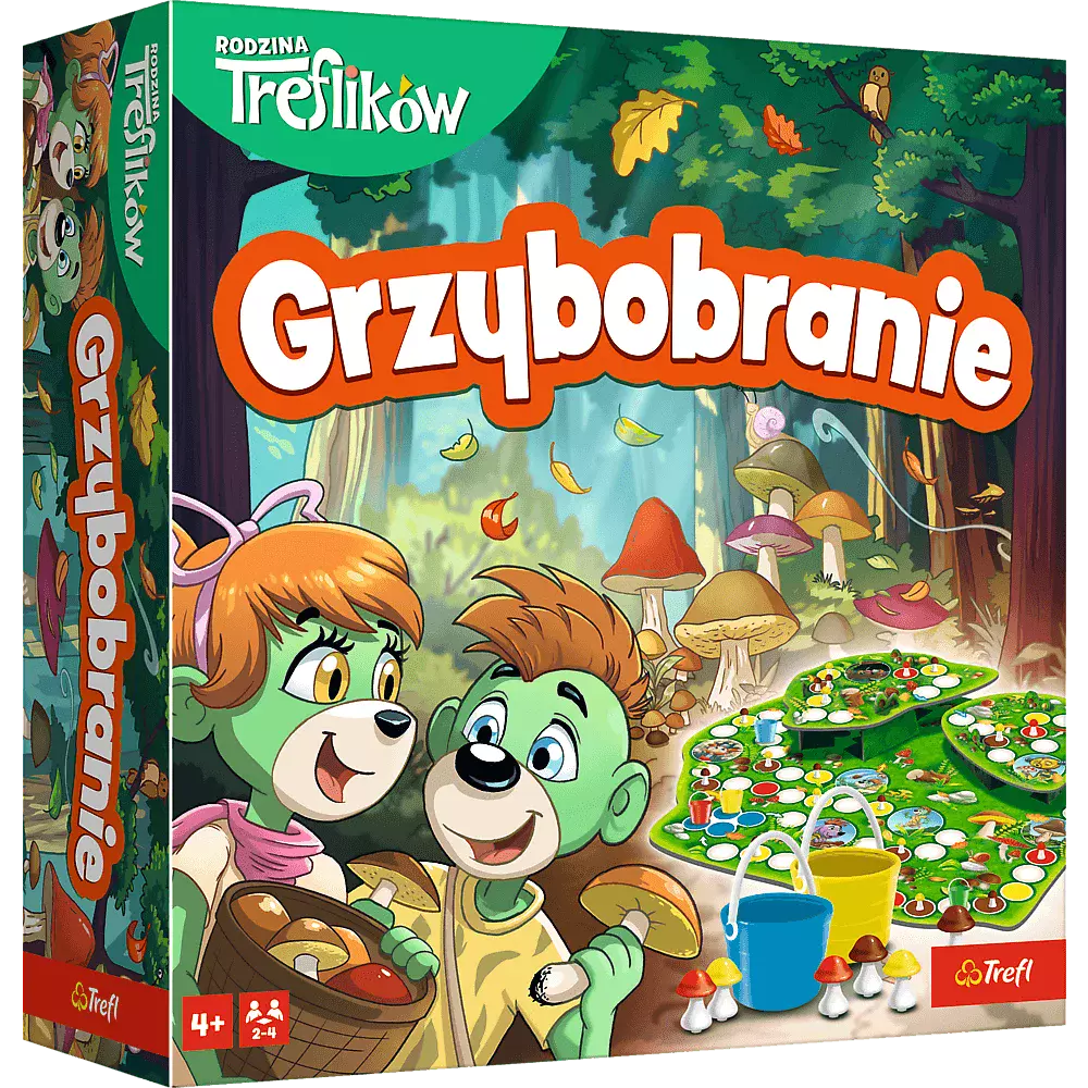 Rodzina Treflików. Grzybobranie - Gry