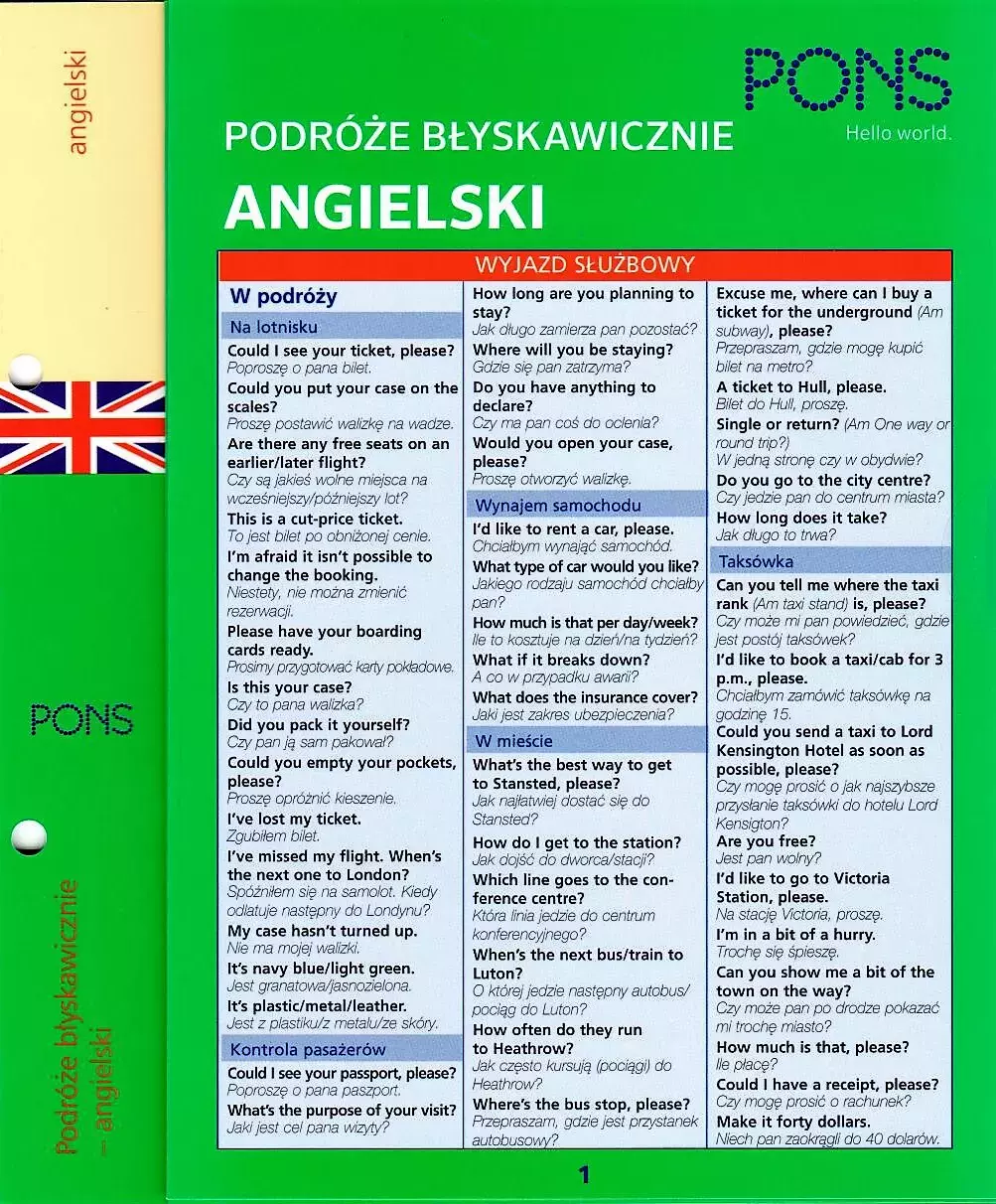 Podróże błyskawicznie. Angielski - Książki
