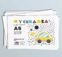 Zeszyt papierów kolorowych A5/8K wycinanka (20szt) - Papiernicze i szkolne