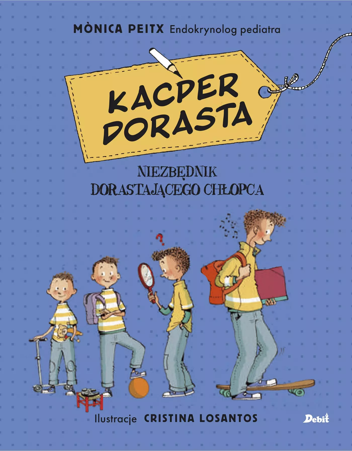 Kacper dorasta. Niezbędnik dorastającego chłopca - Książki