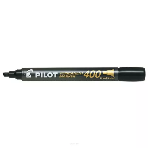 Marker permanentny ścięty SCA-400, czarny - Papiernicze i szkolne