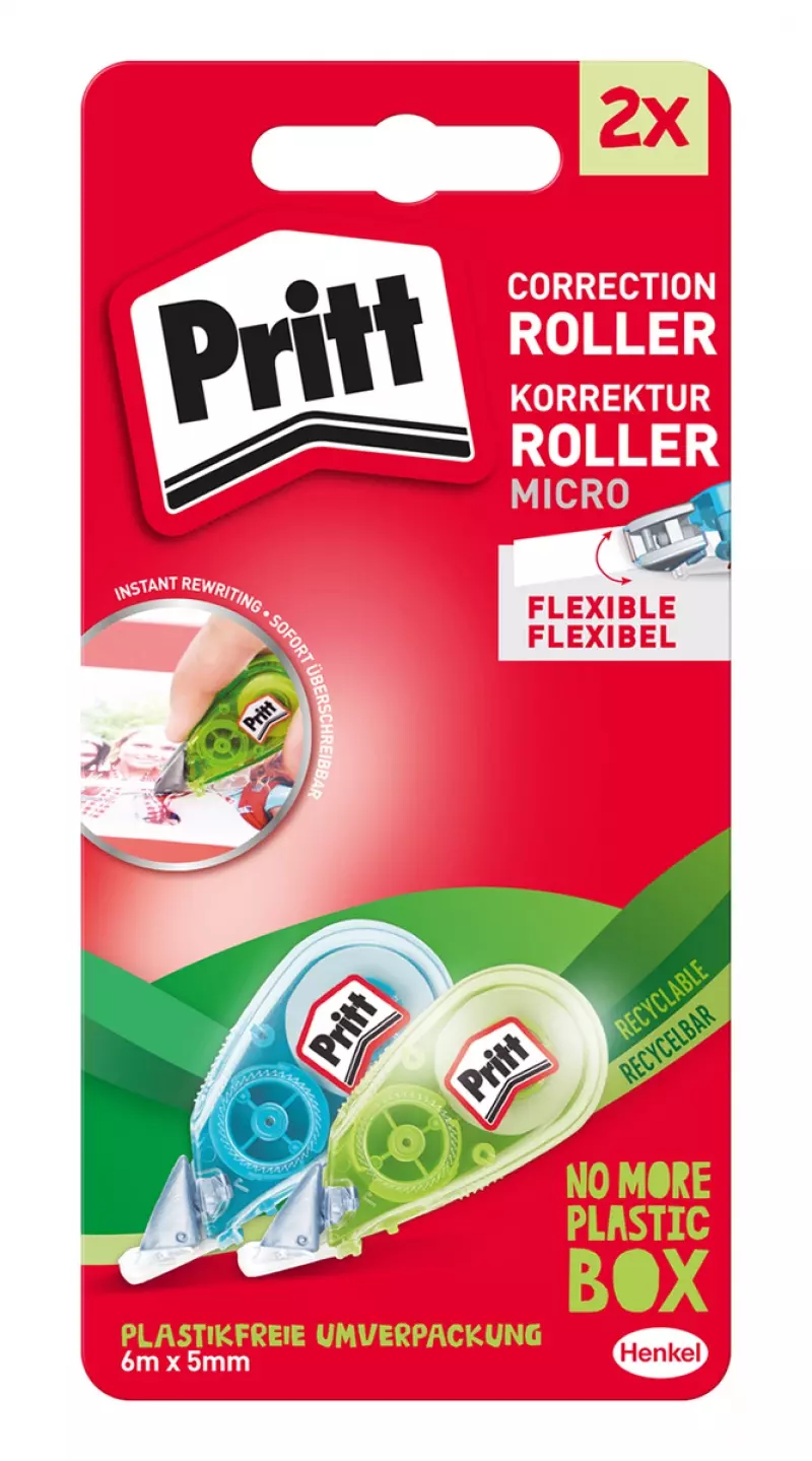 Pritt Colla Stick 5 x 43 gr, Colla per Bambini Sicura e Affidabile, Adesivo per Lavoretti e Fai da te, con una Tenuta Forte per Uso Scuola e Ufficio, 10 Stick x
