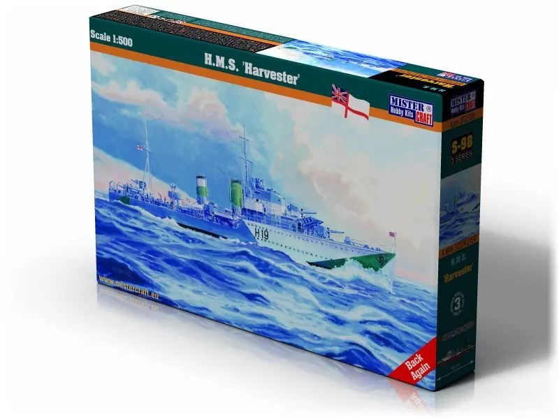 HMS Harvester, S-98, 1:500