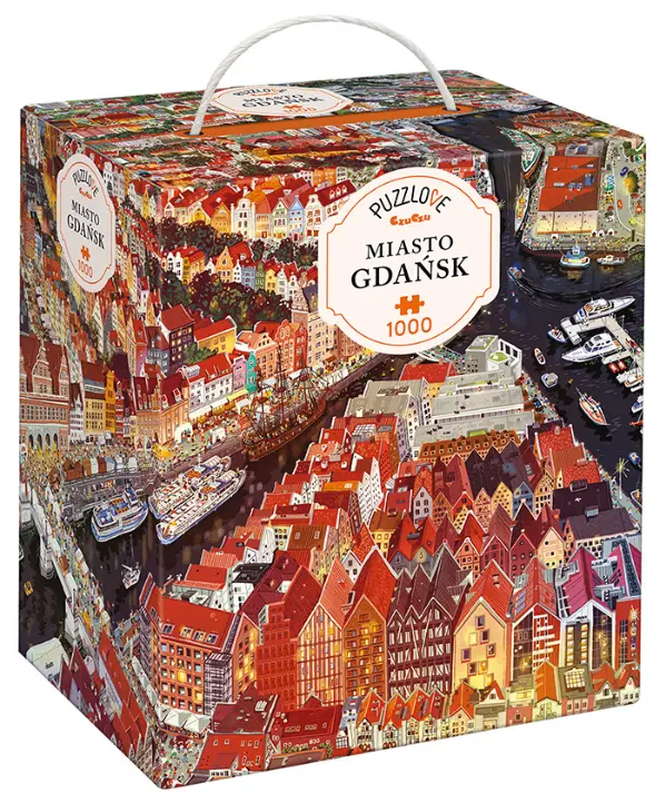 Puzzlove CzuCzu 1000 elementów. Miasto Gdańsk - Puzzle