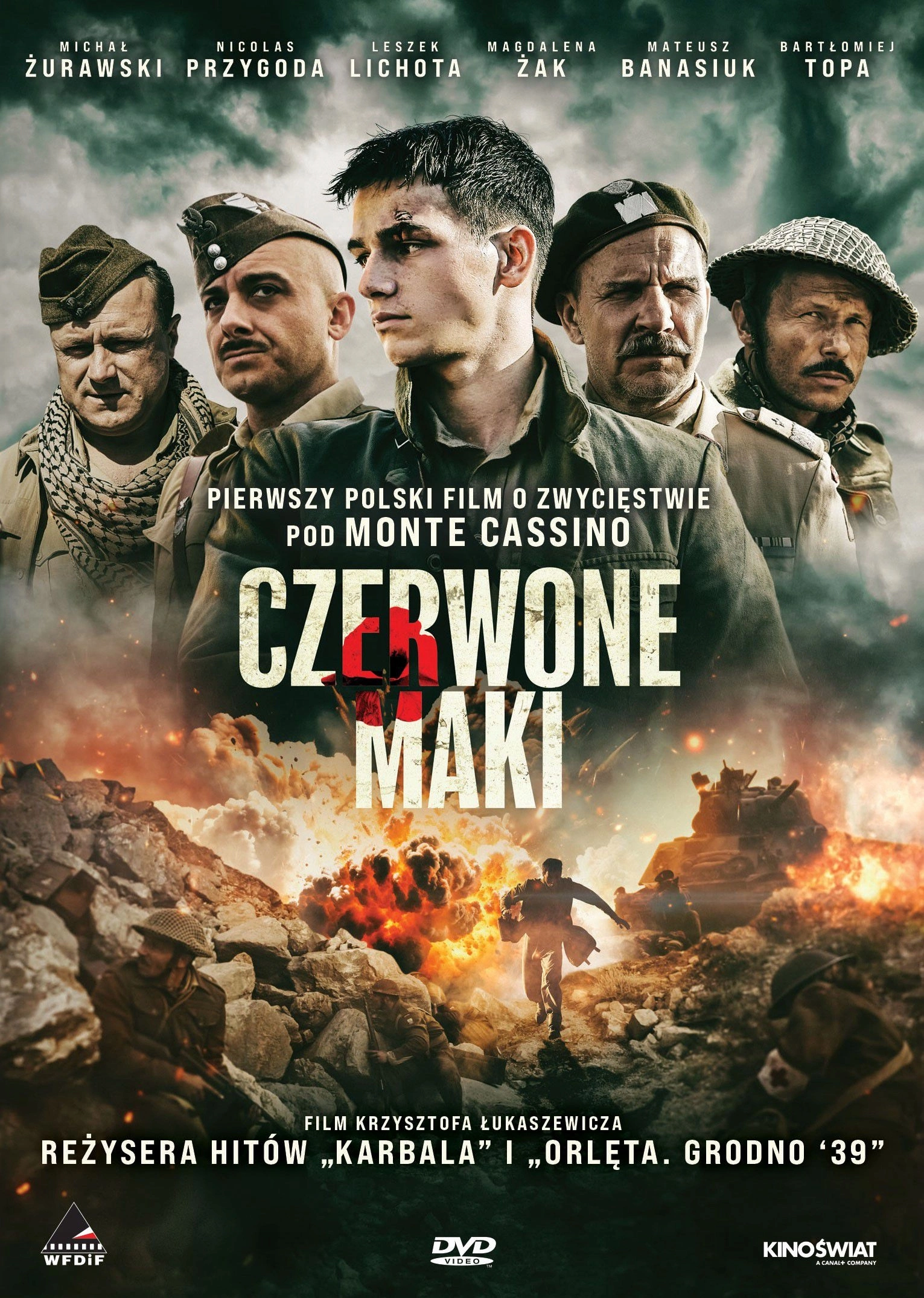Czerwone maki, płyta DVD - Filmy