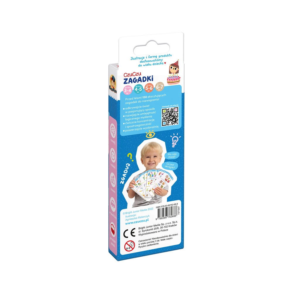 CzuCzu. Zagadki dla dzieci 3-4 lat - Zabawki