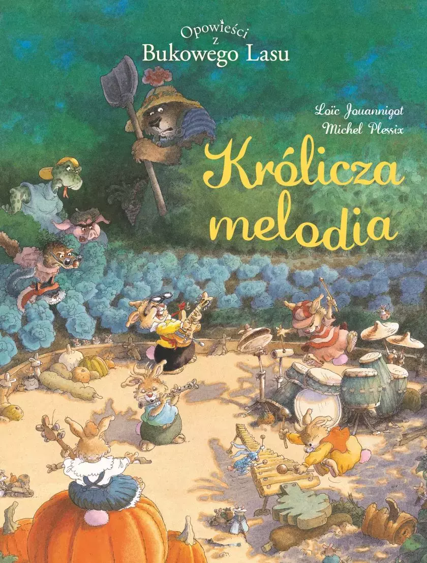 Mój pierwszy komiks 5+. Opowieści z Bukowego Lasu. Tom 4. Królicza melodia - Książki