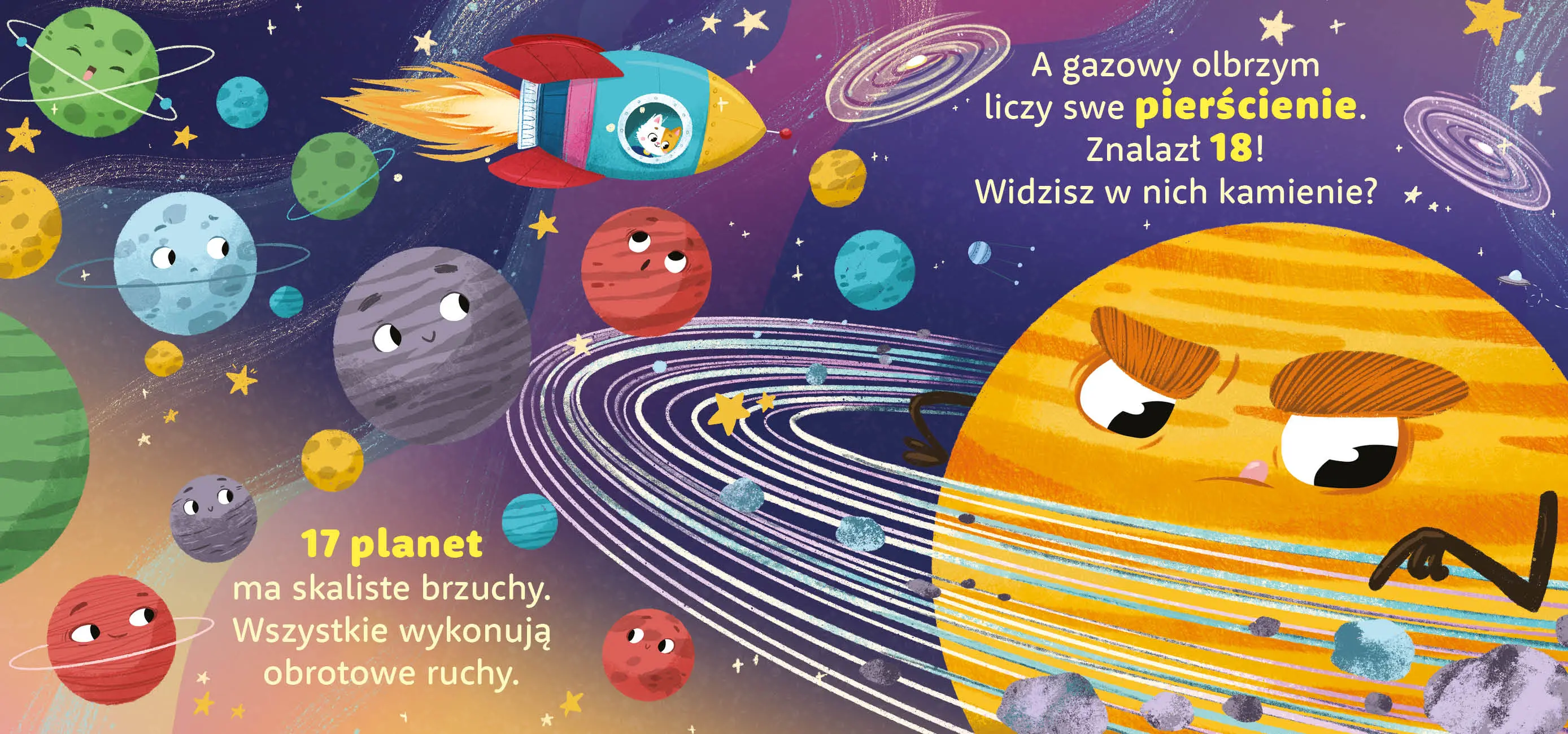 Kosmiczna wyliczanka - Książki