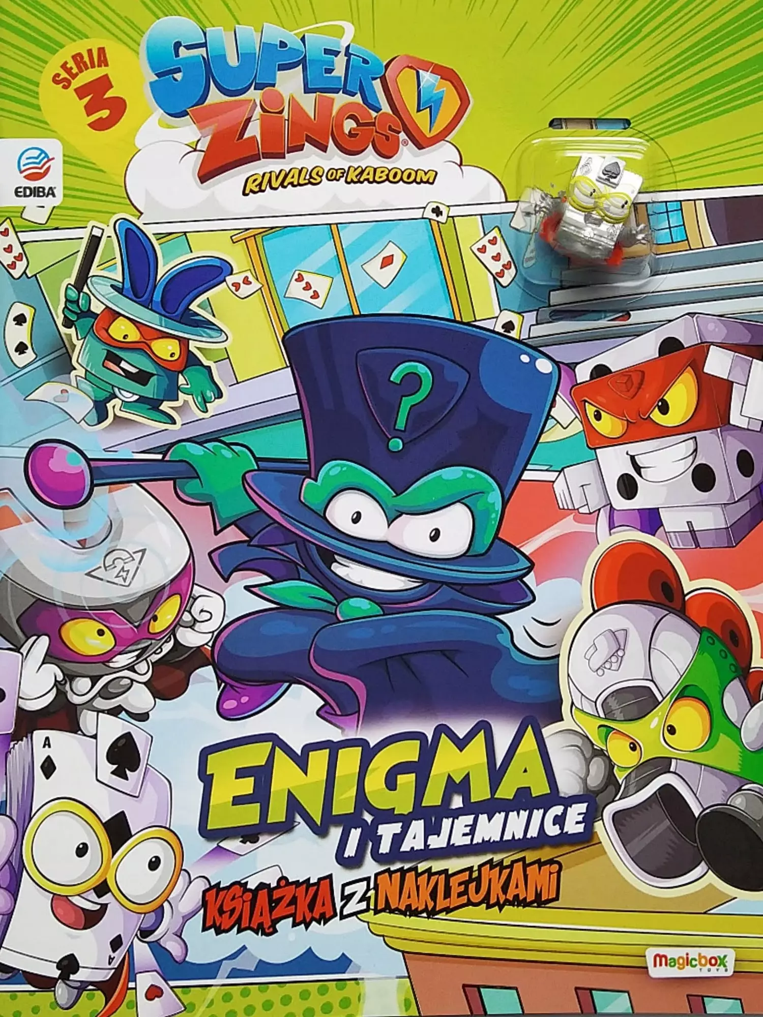 Super Zings. Enigma i tajemnice + figurka - Książki