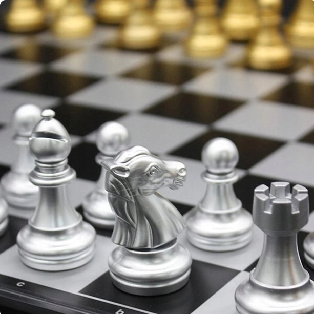 ZŁOTE SZACHY MAGNETYCZNE Midex - Gry