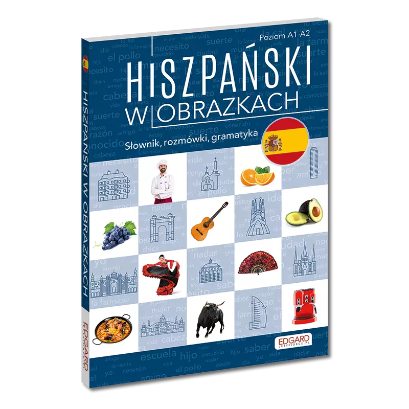 Hiszpański w obrazkach. Słownik, rozmówki.. - Książki
