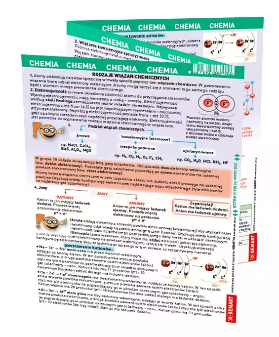 Chemia - maxi ściąga - Książki