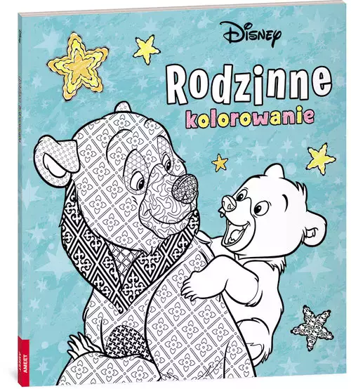 Disney. Rodzinne kolorowanie - Książki