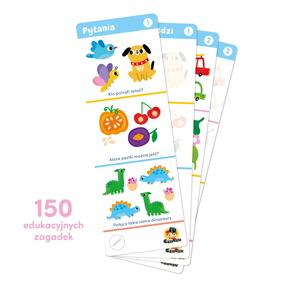 CzuCzu. Zagadki dla dzieci 3-4 lat - Zabawki