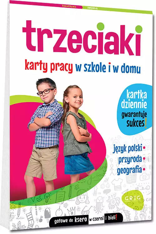 Trzeciaki. Karty pracy w szkole i w domu - Książki