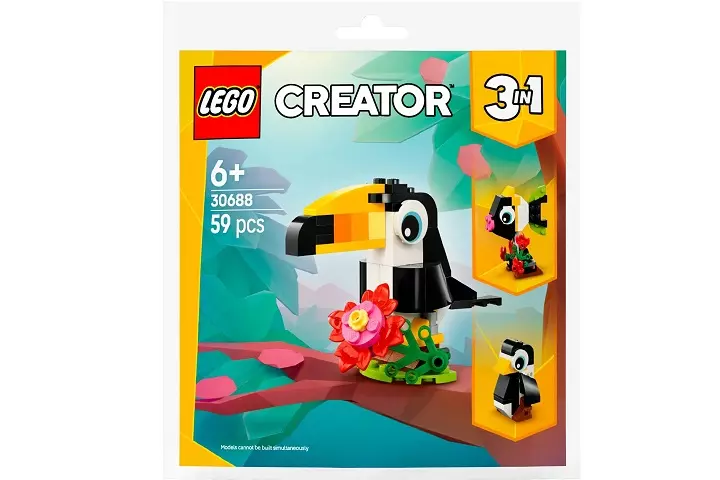 LEGO Creator Tropikalny tukan 3w1 30688 - Zabawki