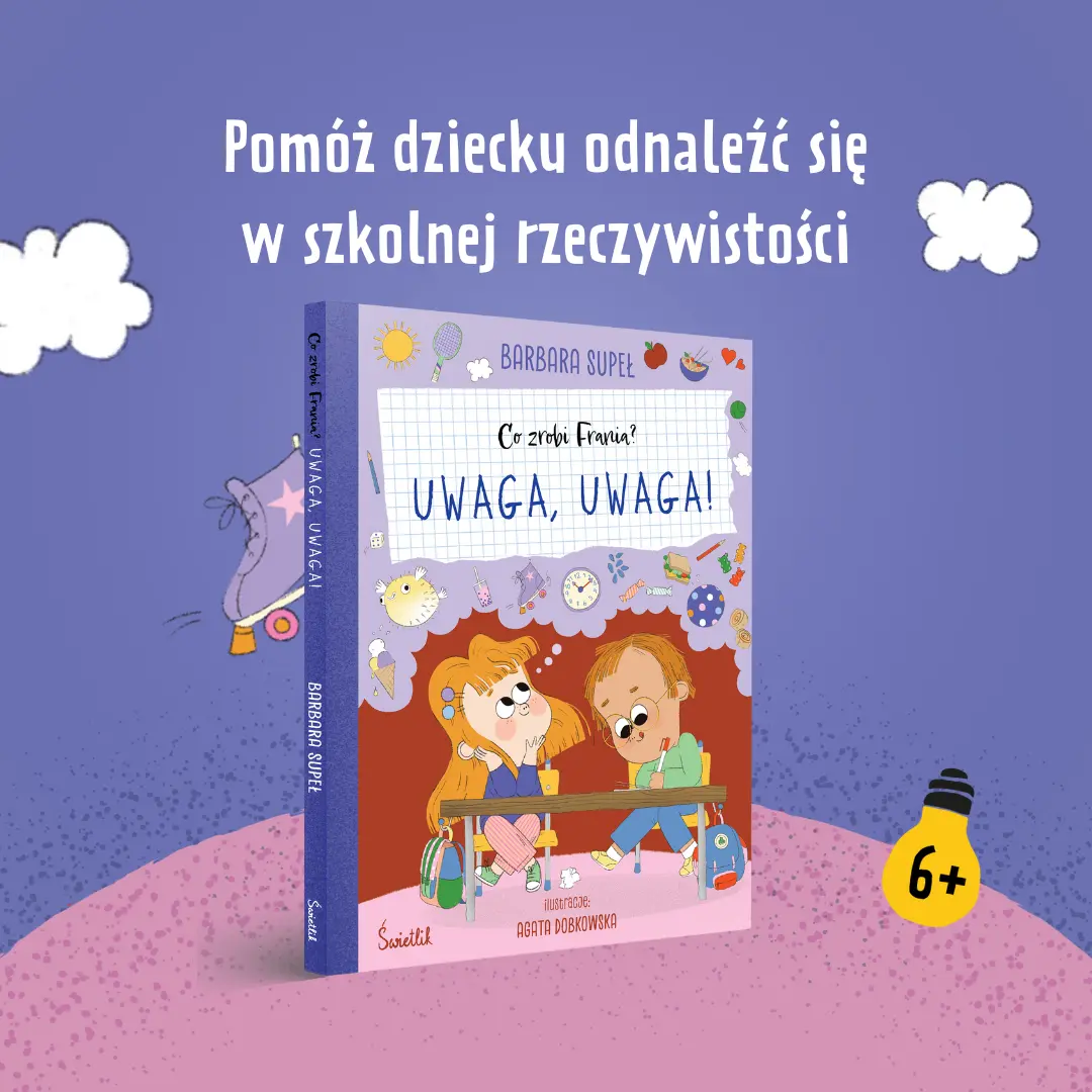 Uwaga, uwaga! Co zrobi Frania - Książki