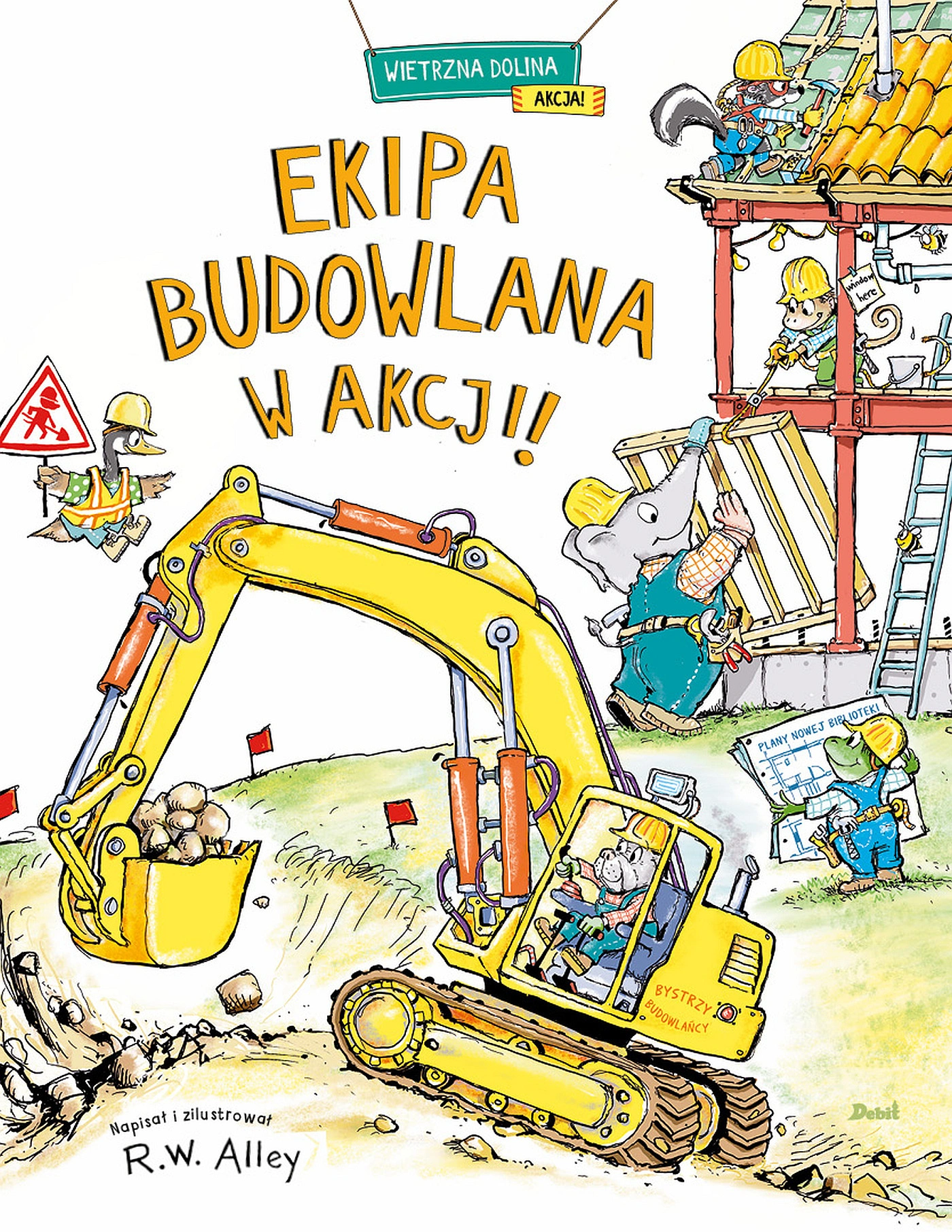 Ekipa budowlana w akcji - Książki