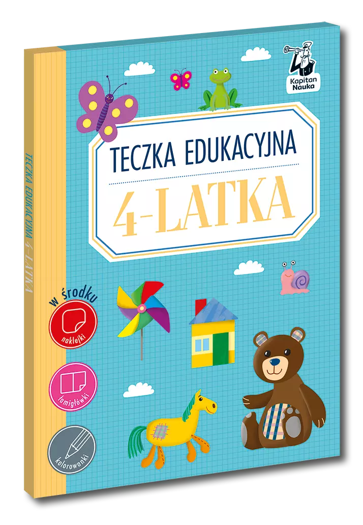 Teczka edukacyjna 4-latka - Książki