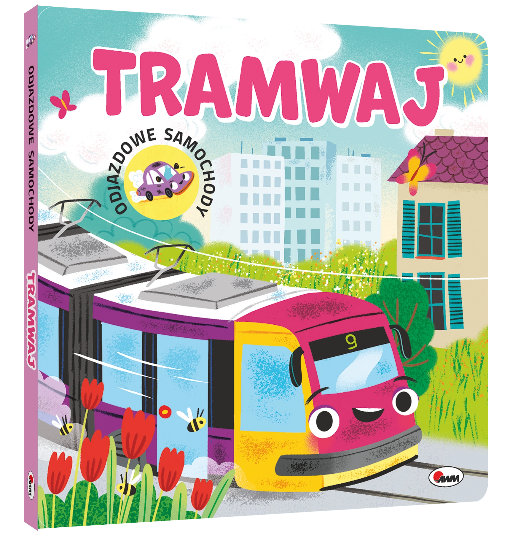 Odjazdowe samochody. Tramwaj - Książki