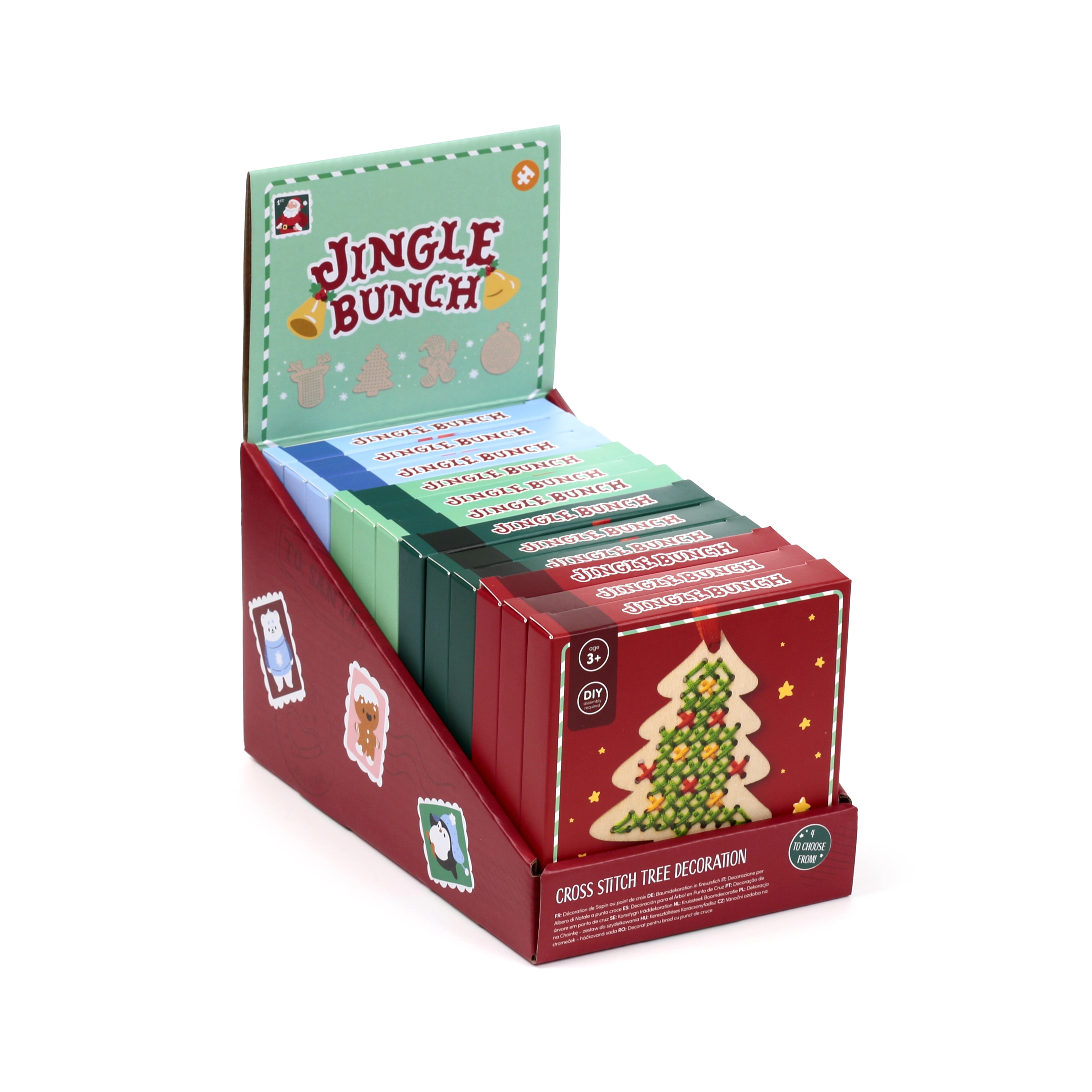 Zestaw do szydełkowania - Jingle Bunch - dekoracje świąteczne - Zabawki