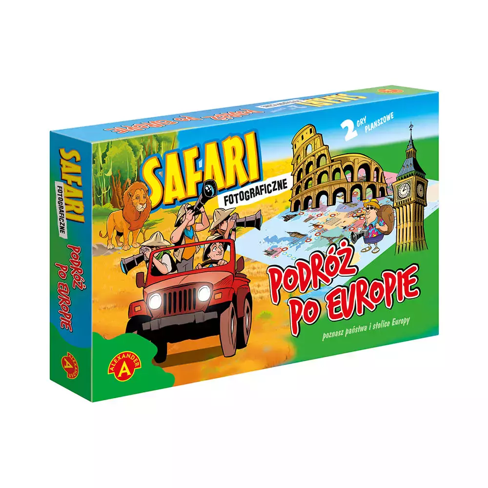 Safari fotograficzne / Podróż po Europie - Gry