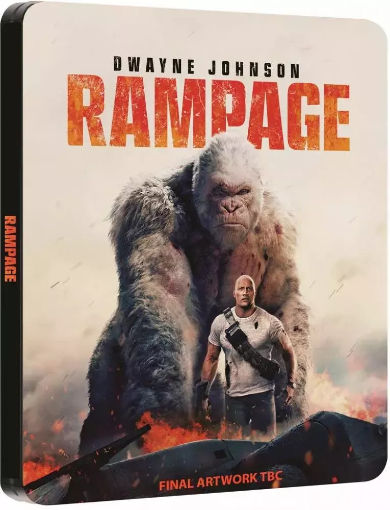 Rampaga. Dzika furia, 2 Blu-ray 3D - Filmy