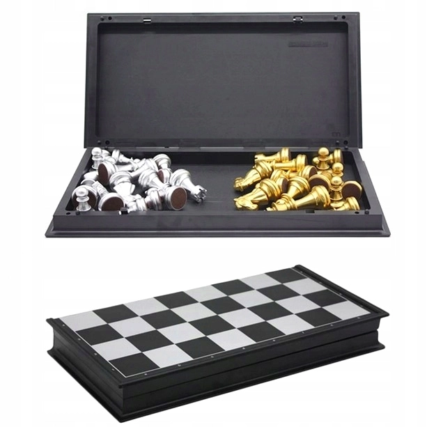 ZŁOTE SZACHY MAGNETYCZNE Midex - Gry