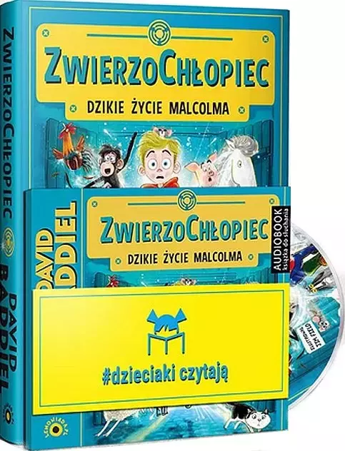 Pakiet. Dzieciaki Czytają. ZwierzoChłopiec + CD - Książki