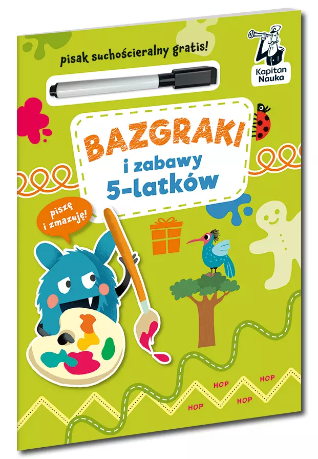 Bazgraki i zabawy 5-latków - Książki