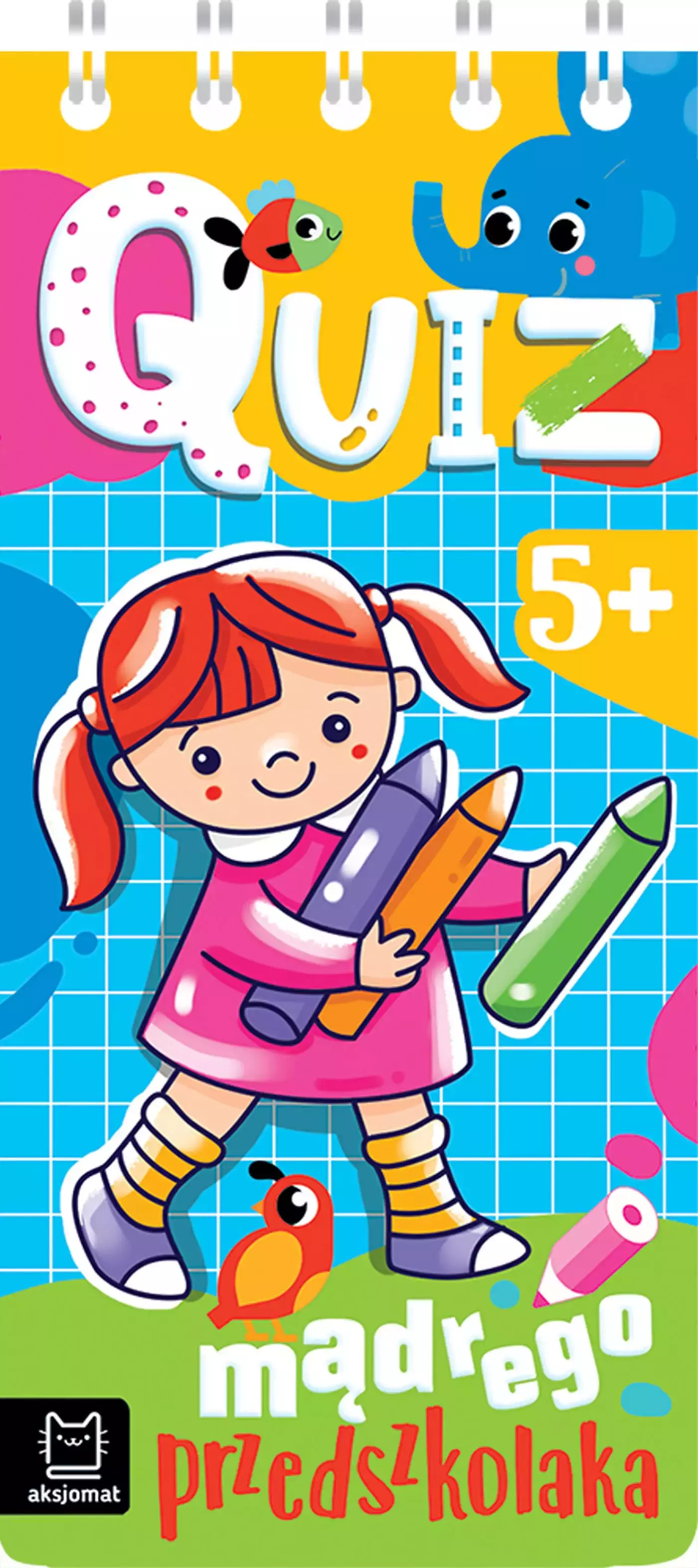 Quiz mądrego przedszkolaka od 5 lat - Książki