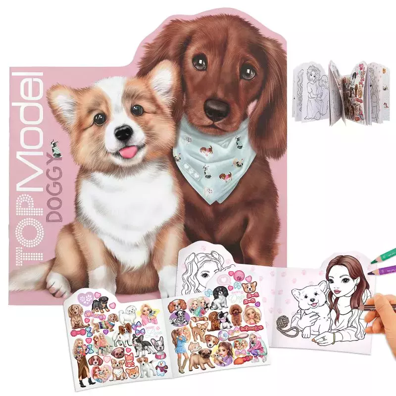 Szkicownik Doggy Top Model 12714A - Papiernicze i szkolne