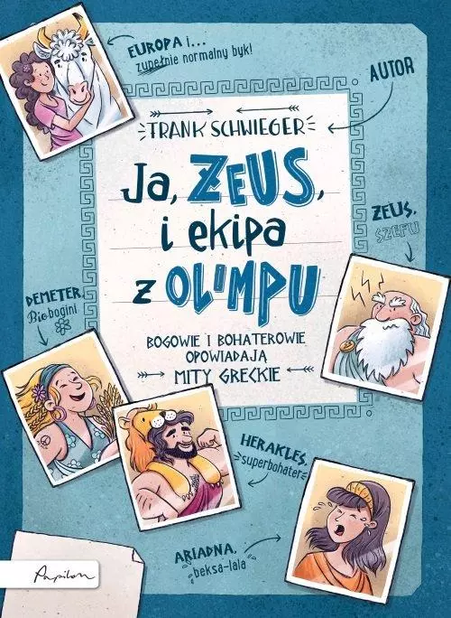 Ja, Zeus, i ekipa z Olimpu - Książki