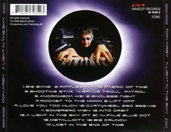 A Light In The Sky, CD - Muzyka