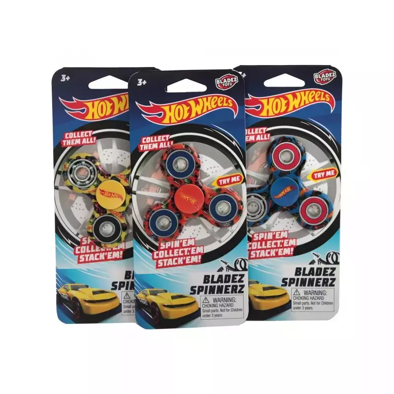 Hot Wheels. Fidget Spinner, mix wzorów - Zabawki