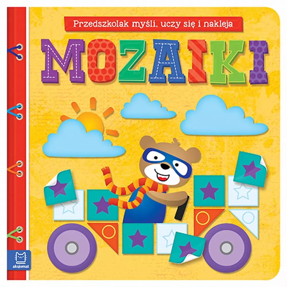 Przedszkolak myśli, uczy się i nakleja. Mozaiki - Książki