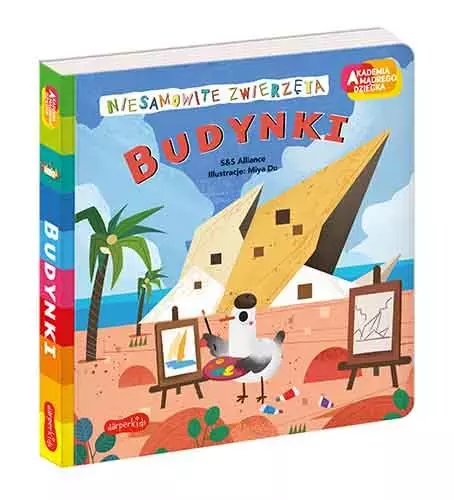 Akademia mądrego dziecka. Niesamowite zwierzęta. Budynki - Książki