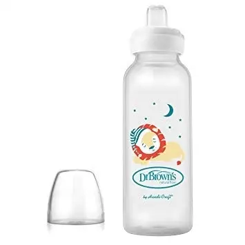 Butelka Browns STAND.250ML Z Sil.ust. Niekapek Lew - Mama i dziecko