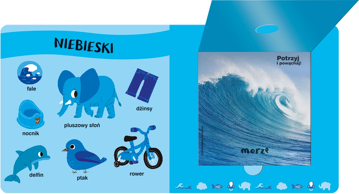 Akademia mądrego dziecka. Moja pachnąca książeczka z kolorami. Pierwsze zapachy - Książki