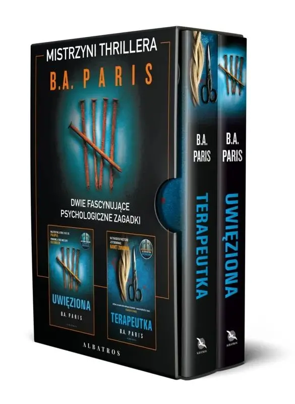 Pakiet: Terapeutka / Uwięziona - Książki