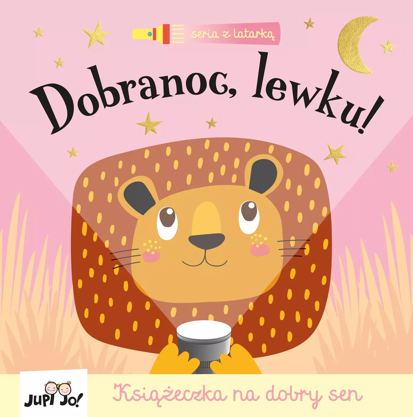 Dobranoc, lewku! Książka z latarką - Książki