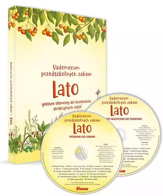 Vademecum przedszkolnych zabaw. Lato + 2 CD - Książki