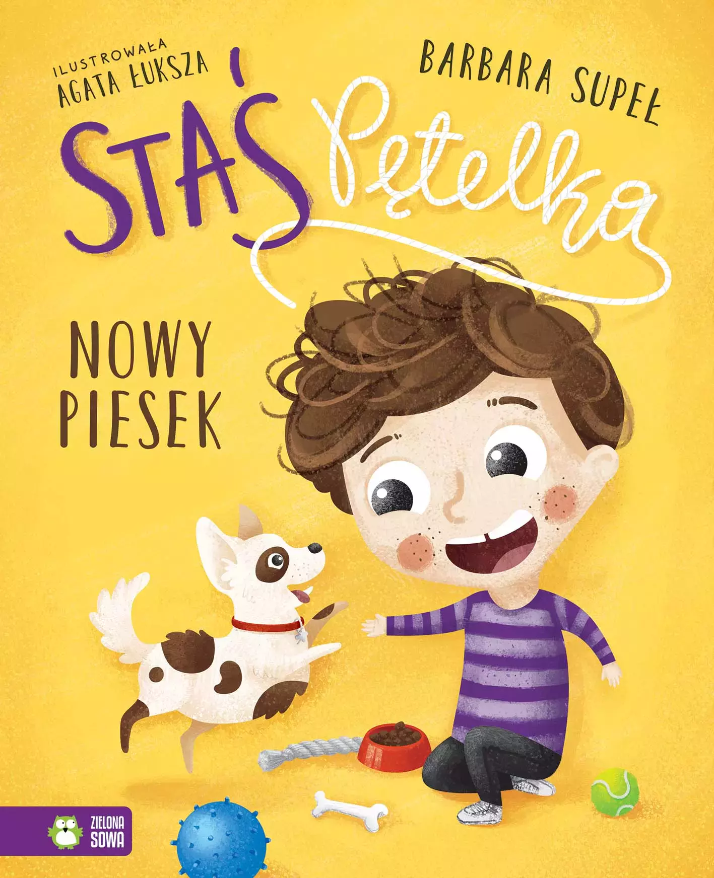 Staś Pętelka. Nowy piesek - Książki