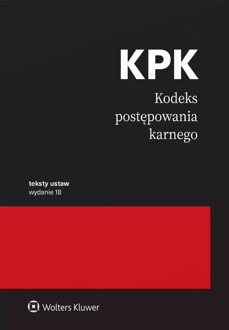 Kodeks postępowania karnego. Przepisy w.18 - Książki