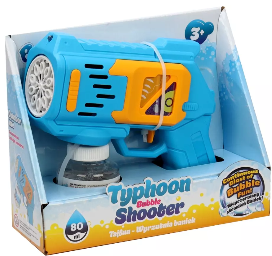 Tajfun - wyrzutnia baniek - Zabawki